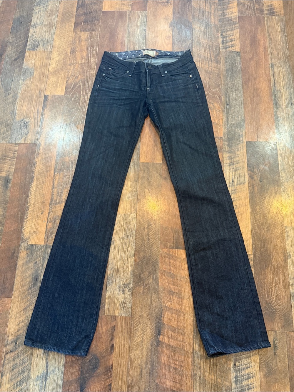 PAIGE Dark Blue Wide Leg Jeans 26 (875)